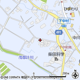 長野県飯田市中村周辺の地図