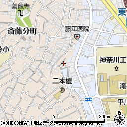 神奈川県横浜市神奈川区二本榎28-7周辺の地図