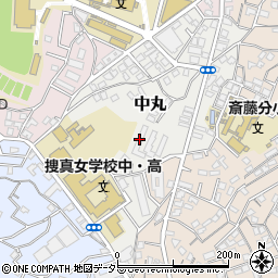 神奈川大学中丸棟Ａ周辺の地図