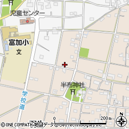 岐阜県加茂郡富加町羽生1348-1周辺の地図