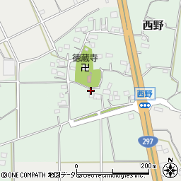 千葉県市原市西野203周辺の地図