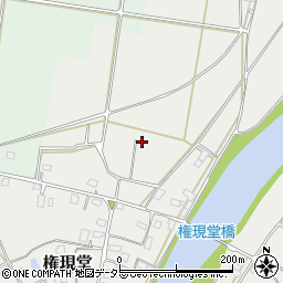 千葉県市原市権現堂周辺の地図
