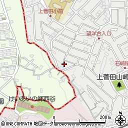 神奈川県横浜市保土ケ谷区上菅田町105-97周辺の地図