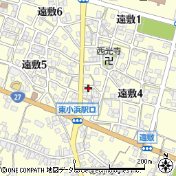 福井県小浜市遠敷4丁目201周辺の地図