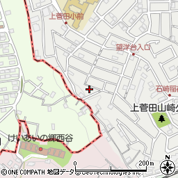 神奈川県横浜市保土ケ谷区上菅田町105-194周辺の地図