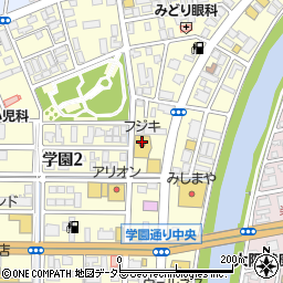 フジキ学園通り店周辺の地図