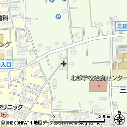 神奈川県厚木市三田535周辺の地図