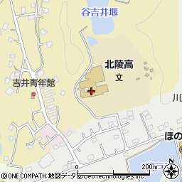茂原北陵高等学校周辺の地図