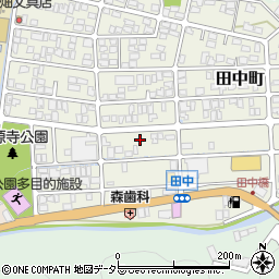 京都府舞鶴市田中町17周辺の地図