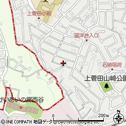 神奈川県横浜市保土ケ谷区上菅田町105-38周辺の地図