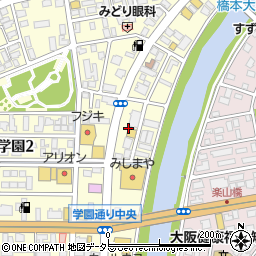 島根県松江市学園2丁目33周辺の地図