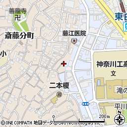 神奈川県横浜市神奈川区二本榎28-2周辺の地図