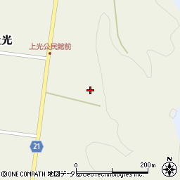鳥取県鳥取市気高町上光496周辺の地図