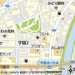 島根県松江市学園2丁目18-25周辺の地図