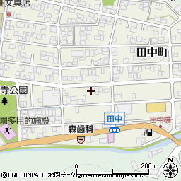 京都府舞鶴市田中町17-17周辺の地図