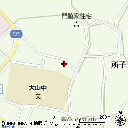 鳥取県西伯郡大山町所子220-6周辺の地図