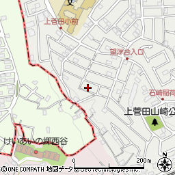 神奈川県横浜市保土ケ谷区上菅田町105-36周辺の地図