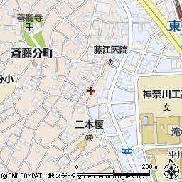 神奈川県横浜市神奈川区二本榎28-11周辺の地図
