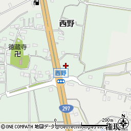 千葉県市原市西野190周辺の地図