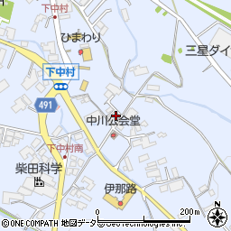 長野県飯田市中村1552周辺の地図