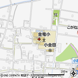 関市立金竜小学校周辺の地図