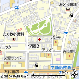 島根県松江市学園2丁目18周辺の地図
