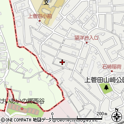 神奈川県横浜市保土ケ谷区上菅田町105-33周辺の地図