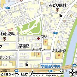 島根県松江市学園2丁目18-16周辺の地図