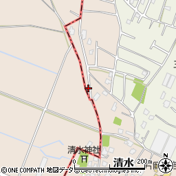 千葉県大網白里市清水940周辺の地図