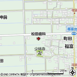 岐阜県岐阜市福富町田84周辺の地図