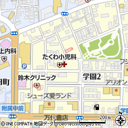 島根県松江市学園2丁目6-24周辺の地図