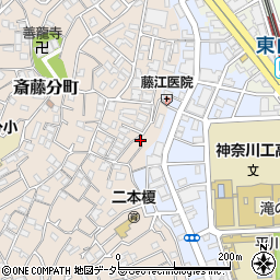 神奈川県横浜市神奈川区二本榎28-10周辺の地図