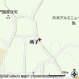 鳥取県西伯郡大山町所子163周辺の地図