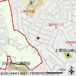 神奈川県横浜市保土ケ谷区上菅田町105-35周辺の地図