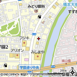 島根県松江市学園2丁目33-8周辺の地図