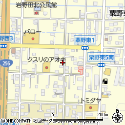 社会福祉法人岐阜市社会福祉事業団アートフィールド周辺の地図
