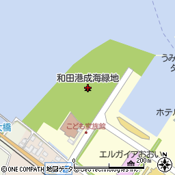 和田港成海緑地周辺の地図