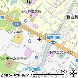 株式会社萩原ボーリング　山梨東部営業所周辺の地図