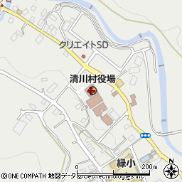 神奈川県愛甲郡清川村周辺の地図