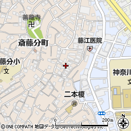 神奈川県横浜市神奈川区二本榎26周辺の地図