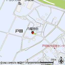 岐阜県関市戸田555周辺の地図