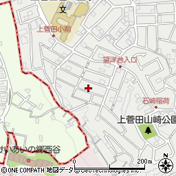 神奈川県横浜市保土ケ谷区上菅田町105-26周辺の地図