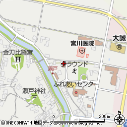 瀬戸公民館周辺の地図