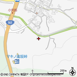 滋賀県高島市マキノ町小荒路825周辺の地図