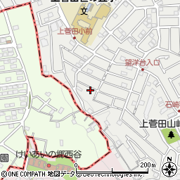 神奈川県横浜市保土ケ谷区上菅田町105-165周辺の地図