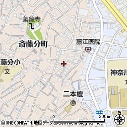 神奈川県横浜市神奈川区二本榎26-8周辺の地図