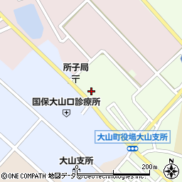 鳥取県西伯郡大山町所子521周辺の地図