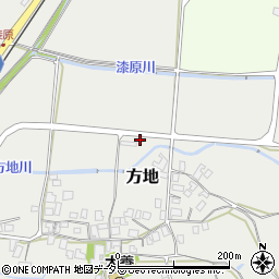 鳥取県東伯郡湯梨浜町方地1182周辺の地図