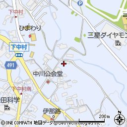 長野県飯田市中村1689周辺の地図