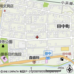 京都府舞鶴市田中町16-5周辺の地図